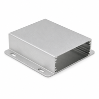 Boîtier en aluminium extrudé 84*24mm, profilé mince anodisé, pour PCB, électronique, instrument, boîte de contrôle, IP54, longueur personnalisée