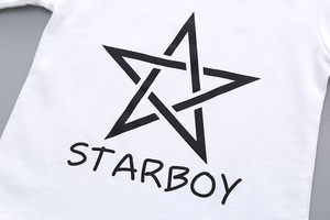 Ropa de Bebé Hecha en China, Pantalones Caqui para Niños, Camisa Blanca, Abrigo Vaquero, Conjuntos para Niños - Product Image 3