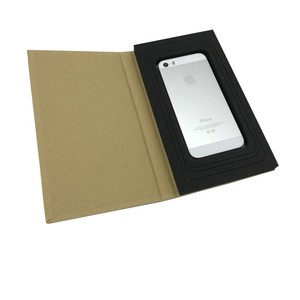 Sang trọng biểu tượng tùy chỉnh các tông bao bì giấy với Matt cán UV lớp phủ miếng bọt biển lót từ đóng cửa Điện thoại di động Trường hợp hộp - Product Image 6