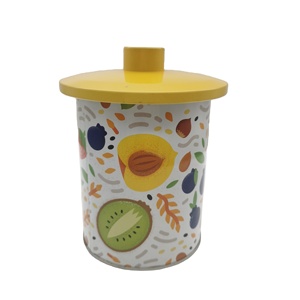 Cup Hình Dạng Kim Loại Có Thể Trái Cây Sấy Khô Đóng Gói Trà <span class=keywords><strong>Tin</strong></span> <span class=keywords><strong>Container</strong></span> - Product Image 1
