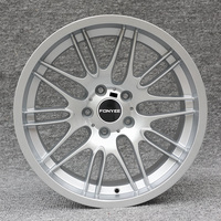 Jantes en alliage 18X9 18X10.5 5X120 Argent Usiné Multi-Rayons Concave Sport Tuning pour Voiture Particulière Remplacement Après-Vente