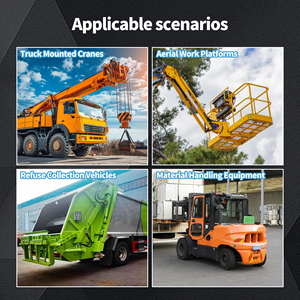 Bomba de paletas hidráulica de doble tándem de desplazamiento variable serie VP 6.6, 8.3, 11.1, 16.6, 16.7, 22.2, 30, 38.9, 47.8 - Product Image 2