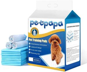 AOYA Tapis d'entraînement pour animaux de compagnie en pulpe de bois et fibres biodégradables écologiques et jetables pour chiens et chats - Product Image 6