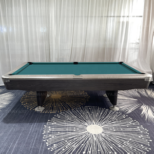 Sistema de Retorno de Bolas para Uso Profesional en Clubes, Mesa de Billar de Alta Calidad con Base de Madera Sólida de 5x9 Pies, en Venta - Product Image 3