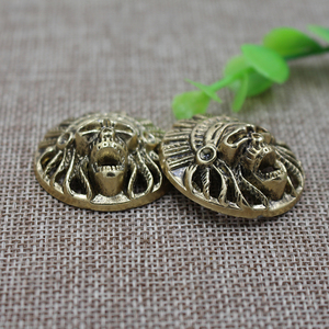 Nhà Máy Trực Tiếp Trang Trí Người Cao Tuổi Ấn Độ Nút Đồng Xu Cho Da Và Ví - Product Image 4