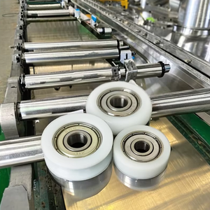 Moderne 15KG Nutzlast Kunststoff Pom Radlager Nylon Riemens cheibe Rad 6x30x10 12x28x6MM Schiebefenster rolle 6x30x10 6x30x12 - Product Image 1