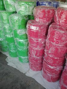 カスタマイズ可能な色6MM 8MM高張力3ストランドポリプロピレン強度パッキングロープ農業包装用 - Product Image 3