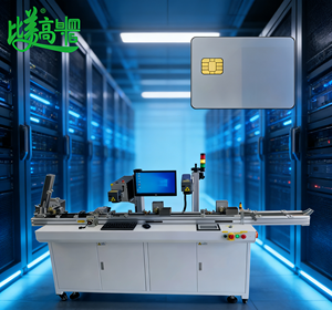 เขียนโค้ด QR สำหรับบัตรสะสมแต้ม, แปลงเข้ารหัสข้อมูลแถบแม่เหล็ก, ปฏิเสธข้อบกพร่องอัตโนมัติสำหรับการเข้ารหัสบัตร PVC และเครื่องทำเครื่องหมายด้วยเลเซอร์ - Product Image 1