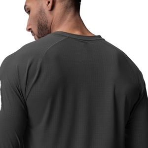 เสื้อยืดออกกำลังกายแขนยาวผู้ชาย พิมพ์โลโก้ตามสั่ง ขายส่ง ราคาพิเศษ - Product Image 6