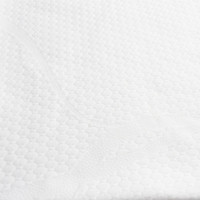 Tissu de matelas léger extensible 220 g/m² en jacquard brocart teint en fil 100 % polyester DTY pour filles