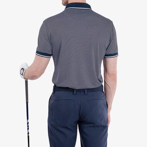 Logotipo personalizado Slim-Fit Hombres <span class=keywords><strong>Golf</strong></span> para <span class=keywords><strong>Polo</strong></span> Camisa de punto transpirable Impresión digital de manga corta Cuello Sublimación Imprimir para <span class=keywords><strong>Gol</strong></span> - Product Image 3