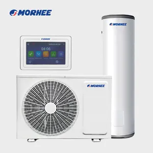 Morhee高品質DCインバーター空気源から温水循環貯水タンク付きヒートポンプダクト給湯器