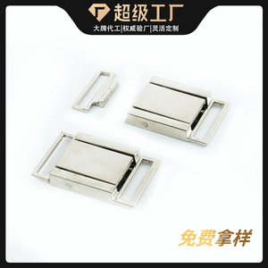 หัวเข็มขัดโลหะแบบปลดเร็ว 25 มม. ทำจากโลหะผสมสังกะสี สำหรับกระเป๋า อุปกรณ์เสริมฮาร์ดแวร์ที่ทนทาน - Product Image 4