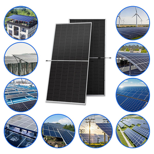 Pannelli Solari ad Alta Efficienza 605-630w Bifacciali 132 (66*2) Celle Pannello Solare a Doppio Vetro 66HL4M-BDV - Product Image 4