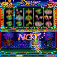 Original Borden Fiesta Latino Plus Vertical Game Machine Software 36/10 Pin Skill Game PCB for USA Latin Market NGT