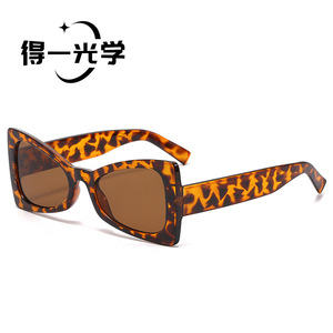 Cat Eye <b>Sunglasses</b> Black PC Frame UV400 Protection Unisex - Product Image 2