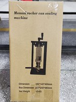 Scelleuse manuelle à chaleur stable et fiable pour les contenants de boissons, de produits et de cosmétiques