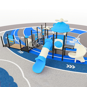 Filet <span class=keywords><strong>d</strong></span>'escalade, pont de corde et toboggan combiné | Équipement <span class=keywords><strong>d</strong></span>'amusement pour parcs commerciaux intérieurs et centres commerciaux - Product Image 2