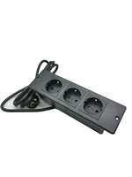 Multiprise encastrable 10A 13A 16A pour bureau, prise encastrée pour meuble, prise de table