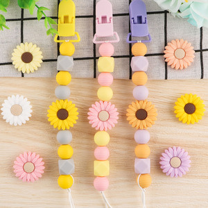 20mm Flower shape silicone <b>beads</b> Jewelry making <b>beads</b> 12 color silicone <b>beads</b> BPA free <b>beads</b> Food grade <b>loose</b> <b>beads</b> - Product Image 3