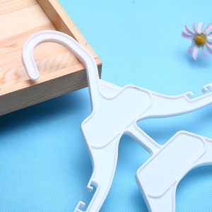 2-Hai Lớp Nhựa Không-Trượt Kid Của Quần Áo Móc Toddler Trẻ Sơ Sinh Quần Áo Trẻ Em Set Organizer Với Clip Thiết Kế Tủ Quần Áo Tiết Kiệm Không Gian - Product Image 5