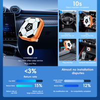 Adaptador inalámbrico CarPlay para coche, conector USB mini, conector 2 en 1 sin interrupciones, adaptador estéreo para coche con CarPlay y Android Auto