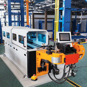 DW38CNC5A3S Grande machine à cintrer les tuyaux hydraulique CNC <span class=keywords><strong>Cintreuse</strong></span> de tuyaux automatique à film <span class=keywords><strong>multicouche</strong></span> Servo Alimentation Noyau multiaxe PLC - Product Image 5