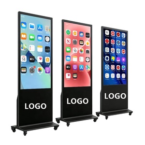 Señalización Digital <span class=keywords><strong>de</strong></span> Pie con Pantalla LCD Vertical <span class=keywords><strong>de</strong></span> 43 Pulgadas, Android 11, 2GB <span class=keywords><strong>de</strong></span> RAM, 16GB <span class=keywords><strong>de</strong></span> ROM, para Menús <span class=keywords><strong>de</strong></span> Restaurantes, Visualización <span class=keywords><strong>de</strong></span> Texto, Agencias - Product Image 1