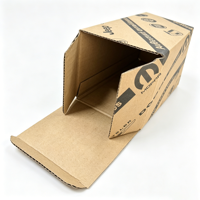 Gran Descuento en la Temporada Festiva, Caja de Cartón Kraft Ecológica con Logotipo Personalizado Impreso para Empaque de Regalos de Halloween al por Mayor