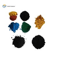 En vrac ciment poudre de pigment noir d'oxyde de fer 4330