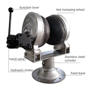 Tireur de ligne automatique Youlai en acier inoxydable pour filet de pêche, moteur CC 12V/24V/48V, pour bateau de pêche en <span class=keywords><strong>bois</strong></span> - Product Image 5