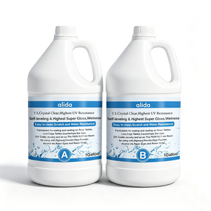 <span class=keywords><strong>Colle</strong></span> adhésive Alida Craft, résine époxy transparente AB pour la peinture sur bois, le découpage, le collage et les arts multimédias |   Vente en gros d'usine - Product Image 2