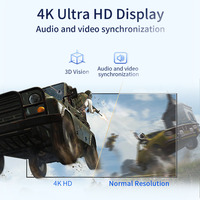 Langstrecken-WLAN-HD-Sender-Empfänger-Adapter 4K Ultra HD Streaming Video Display Drahtloser Adapter