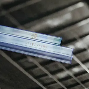 Fornecedor de fábrica oem design personalizado tubo de plástico de extrusão