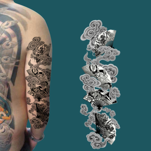 <span class=keywords><strong>Tatuajes</strong></span> Temporales de Brazo Completo y <span class=keywords><strong>Pierna</strong></span>, Resistentes al Agua, Arte Corporal, Tatuaje Falso Semipermanente <span class=keywords><strong>para</strong></span> Hombres y Mujeres, Venta al Por Mayor - Product Image 5