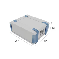 Boîtier d'instrument électronique en aluminium personnalisé, OEM ODM, ouverture de panneau, boîtier de dispositif de contrôle industriel