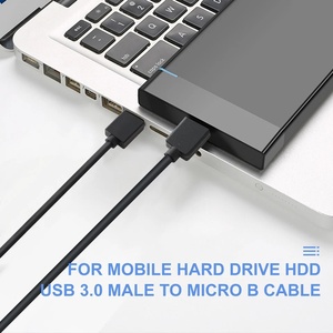 Câble de données <span class=keywords><strong>USB</strong></span> 3.0 Type <span class=keywords><strong>Micro</strong></span>-B avec gaine en PVC, respectueux de l'environnement, pour disque dur, charge rapide, transmission haute vitesse 5 Gbps pour ordinateur - Product Image 5