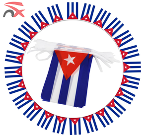 La Chine fournit un nouveau produit drapeau de <span class=keywords><strong>vacances</strong></span> chaîne de polyester drapeau de bruant de <span class=keywords><strong>Cuba</strong></span> pour la décoration - Product Image 5