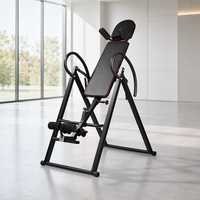 Table d'inversion pliable Haobai HB-DLJ003 pour thérapie par la gravité, appareil d'étirement dorsal réglable pour la colonne vertébrale