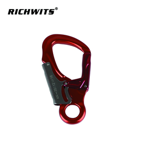 Gréement 35KN Escalade Verrouillage automatique Alpinisme descente Mousqueton haute résistance Grimpeur D'<span class=keywords><strong>arbre</strong></span> Travail En Aluminium Verrouillage Snap - Product Image 2