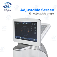Lentimètre numérique automatique SJ Optics D-930' avec écran HD 7 pouces, mesure optique de haute précision, idéal pour les laboratoires et cliniques d'optométrie