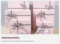 Boîte cadeau rigide noire de luxe personnalisée avec ruban en satin doré, couvercle et base en deux parties, finition mate, emballage pour vêtements et cosmétiques