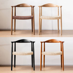 كرسي طعام إيطالي فاخر من خشب الجوز للمطعم أثاث مطعم نورديك للمقهى - Product Image 6