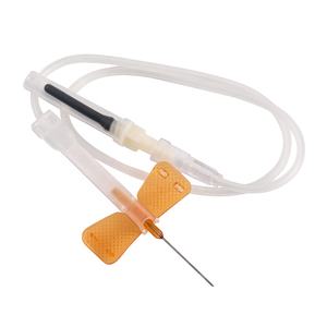 医療用使い捨て18-27G安全バタフライ採血針 - Product Image 1