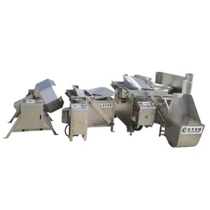 Batch Frying Machine For Green Peas Fryer