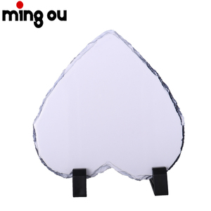 Cadre <span class=keywords><strong>photo</strong></span> sublimation en forme de cœur, cadre de <span class=keywords><strong>pierre</strong></span> vierge, pour bricolage - Product Image 6