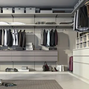 Armoire <span class=keywords><strong>pliante</strong></span> en <span class=keywords><strong>bois</strong></span> pour chambre à coucher, <span class=keywords><strong>placard</strong></span> organisateur personnalisé moderne, dessins de portes en <span class=keywords><strong>bois</strong></span>, design de <span class=keywords><strong>placard</strong></span> en marche - Product Image 1