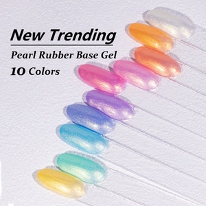 Esmalte de <span class=keywords><strong>uñas</strong></span> en gel KODIES GEL con base de goma perlada, esmalte de <span class=keywords><strong>uñas</strong></span> <span class=keywords><strong>semipermanente</strong></span> con efecto sirena gomosa Aurora UV, l - Product Image 3