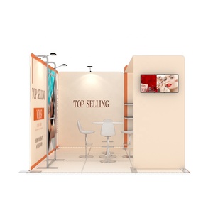 10x10ft tùy chỉnh xách tay nhôm công cụ miễn phí Dễ dàng thiết lập vòm Kệ thương mại hiển thị gian hàng triển lãm hiển thị - Product Image 3