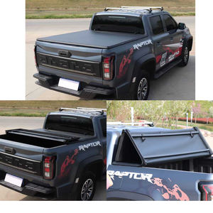 Cubierta de lona plegable de vinilo suave personalizada para camioneta, con cierre, impermeable, para <span class=keywords><strong>Ford</strong></span> F150 NP300 2009-2014, caja de 5.5 y 6.5 pies - Product Image 6
